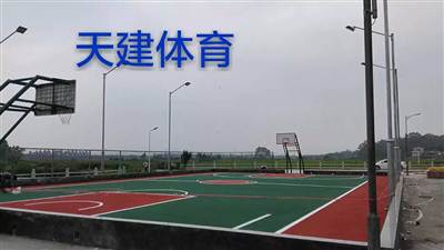 龍勝竹林村籃球場